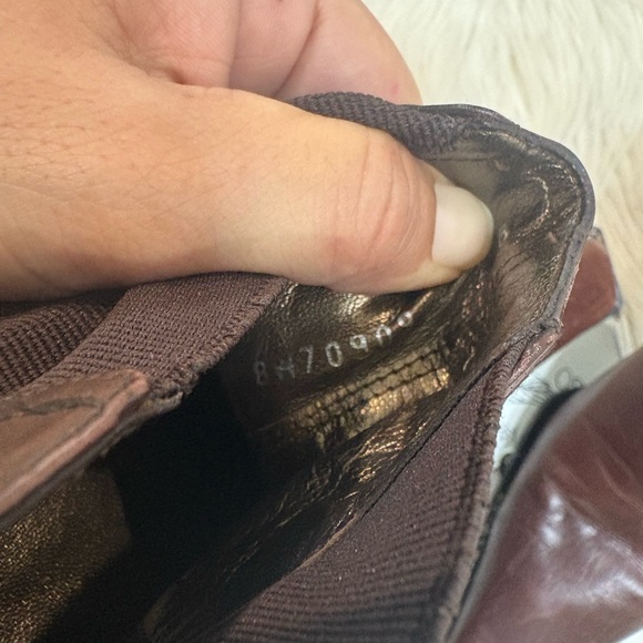 Stuart Weitzman Dark Brown Leather Western Booties EUC Sz 8 - Picture 8 of 11